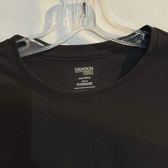 Danskin Women’s M (8-10) Long Sleeve Black Pullover Semi Fitted Athletic Top - Picture 8 of 12